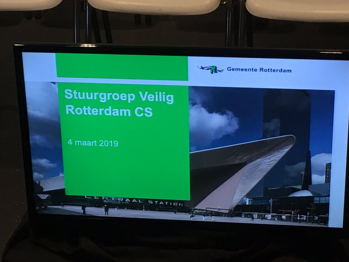 Vanmiddag #stuurgroep op het #CentraalStation met oa @Politie_Rdam <a href="/RETRotterdam/">RET</a> <a href="/Stadsbeheer010/">Stadsbeheer010</a> <a href="/NS_online/">NS online</a> <a href="/ProRail/">ProRail</a> <a href="/rotterdam/">Gemeente Rotterdam</a>