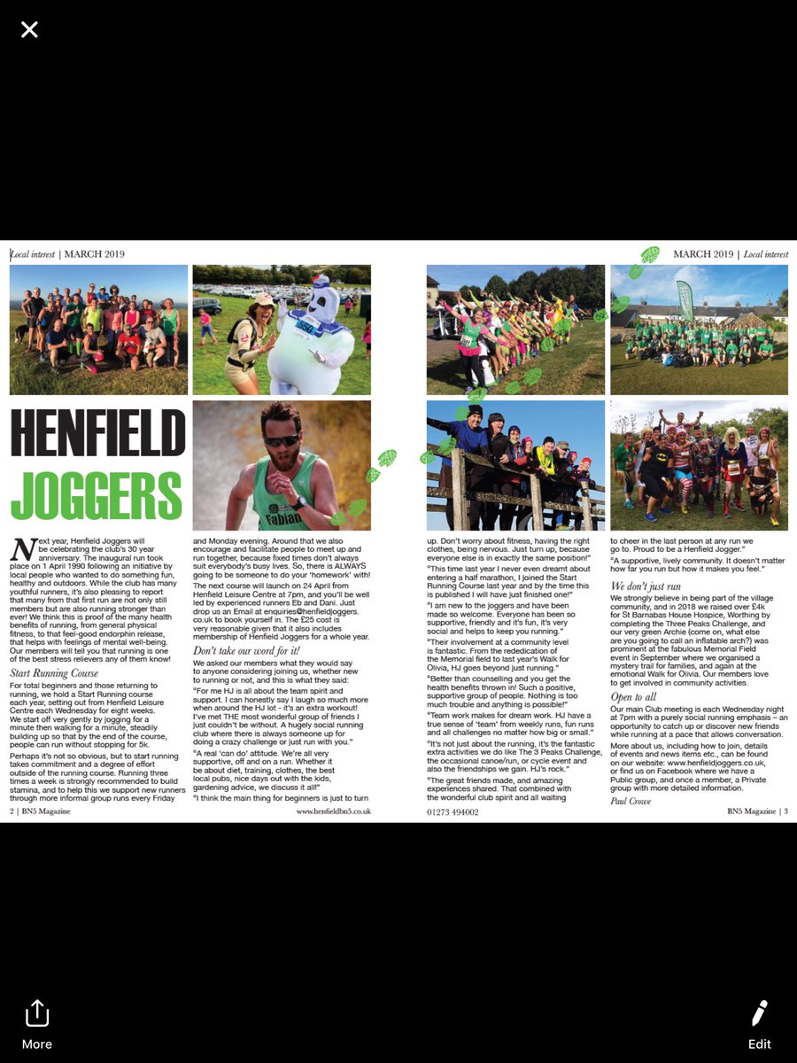 Next Start Running course starts 24th April....check out BN5 out from today!