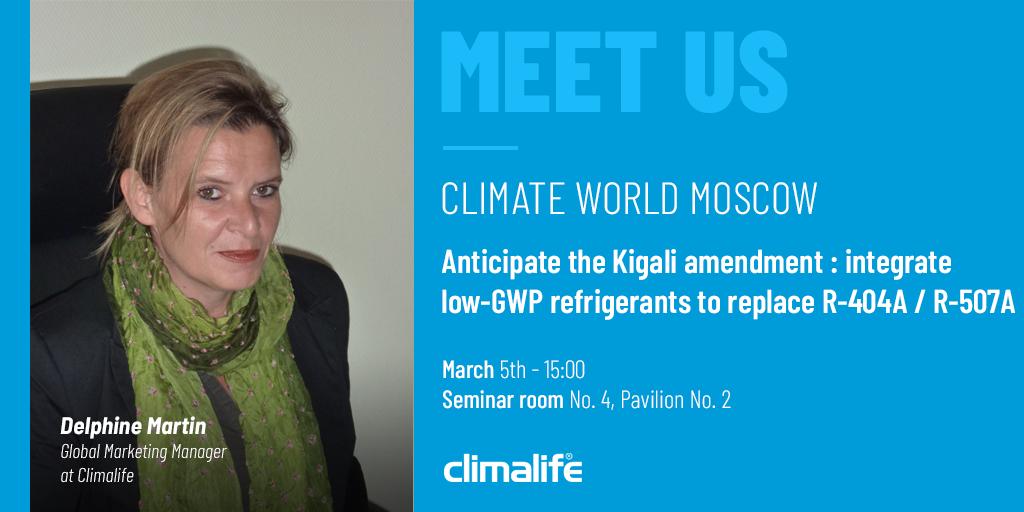 Climalife_WW's tweet photo. Want to know how the Kigali amendment will affect your installation? Come to our conference tomorrow at #ClimateWorld !
👉 Register now : https://t.co/86ypYHDytV https://t.co/1Hp6oTKmi0