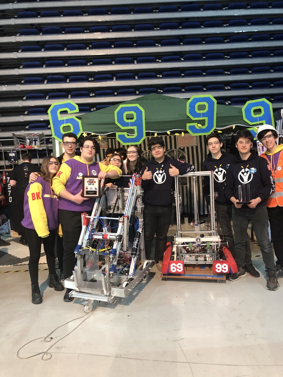 #6999 #7637 💜💛 <a href="/FRCTeams/">FIRST Robotics Competition</a> <a href="/FYukselFound/">F. Yuksel Foundation</a> <a href="/FIRSTweets/">FIRST</a>