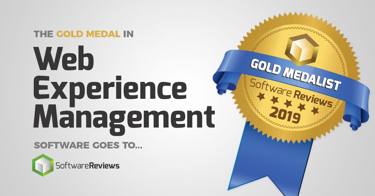 SW_Reviews's tweet image. Stay Tuned for the 2019 Web Experience Management Software GOLD Medal Awards 🏅
#webexperiencemanagement #GOLD #award #SoftwareReviews