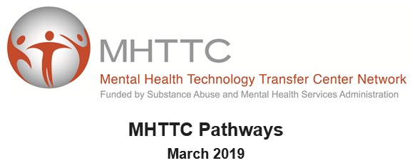 GaryBlauPhD's tweet image. The 1st edition of the #MentalHealth Technology Transfer Center Network (#MHTTC) Pathways Newsletter is available from @samhsagov! Read it for resources, project updates, and more: bit.ly/2XAcOzY