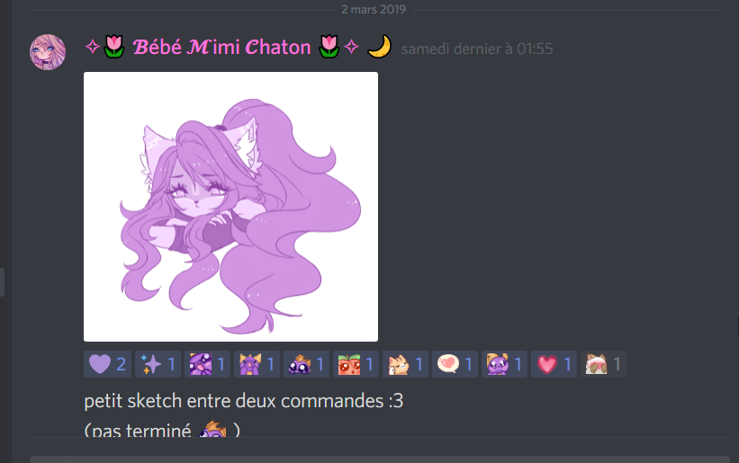 KokolandDiscord's tweet photo. Magnifique Sketch de @PetiteMiimi  ♥ ♥ #furry #artwork  #purple #discord #cute Go check this artist ! ♥ https://t.co/NNsEO3esDT