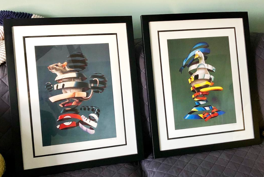 FrameDstnation's tweet photo. Congrats to @travistefft for being our social contest winner and recipient of a $50 store credit! We love seeing our customers' framed art masterpieces. #framedestination #diyframe #disney #stefanthelen #mrsupera #supera #art
https://t.co/UJba6VvAHf https://t.co/NjvKjjC1VM