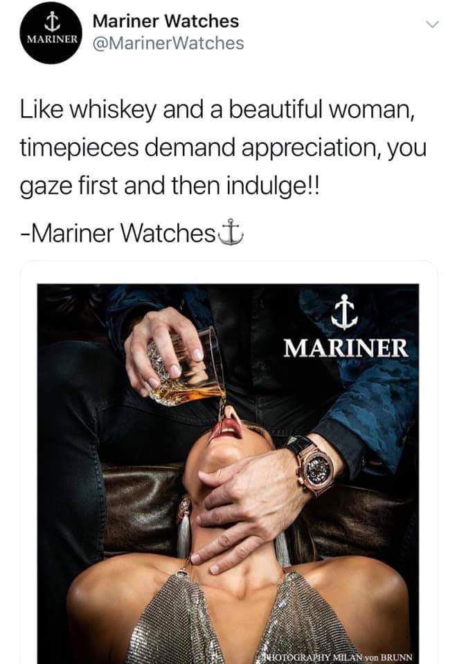ade_grant's tweet photo. Given the content of the (entirely unrelated) novel The Mariner, this ad campaign is worrying https://t.co/1960eZV4Om