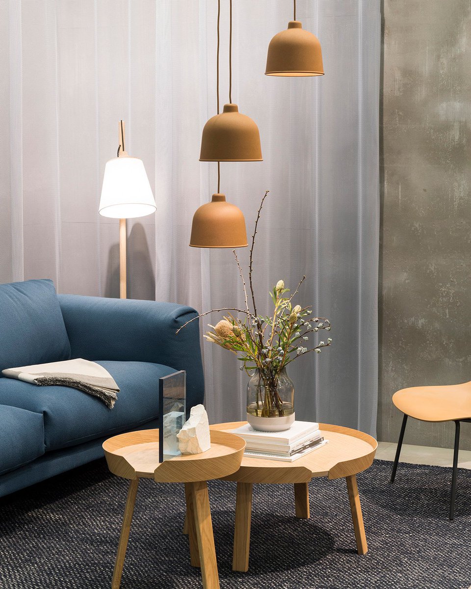 pendant light over coffee table