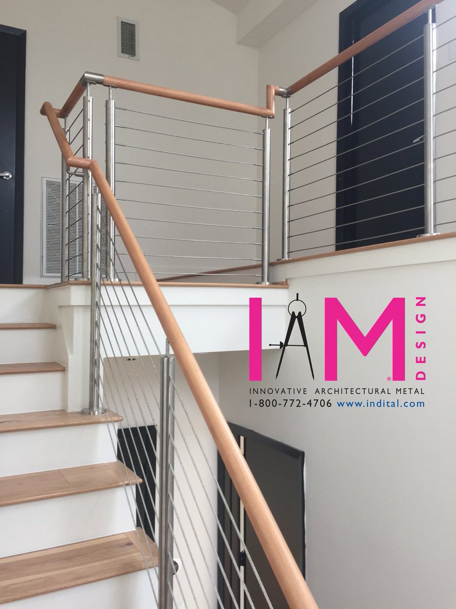 InditalUSA's tweet photo. Woodinox rails with our cable railing system marries the welcoming look of wood with the strength and safety of steel
https://t.co/vwGVVChSrm
#IAMDesign #InteriorDesign #InteriorStairs #ModernWood #ModernRailing #modern #moderndesign #modernhome #ModernLiving #modernstair https://t.co/9ziMCzLp7W