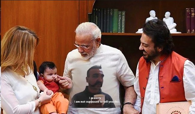 PtiPrincess1's tweet photo. Kabhi Kisi Ko Phasaayaa Kabhi Nahin (#Abhinandan)😐
Kabhi Rishavat Khaai Hai Kabhi Nahin (#MODI)🤭
Kabhi Jhoot Main Bolaa Hoon Kabhi Nahin🤣 @chaudhry_nabeel
#MajorAdnanSami #AdnanSami 
#ADNANSAMIISIAGENT https://t.co/efqPjfLDk5