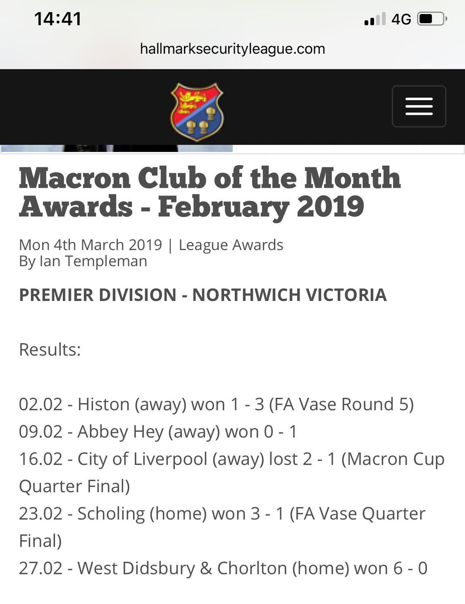 stevewilkes1's tweet image. Well done to everyone involved ⁦@NorthwichVicsFC⁩