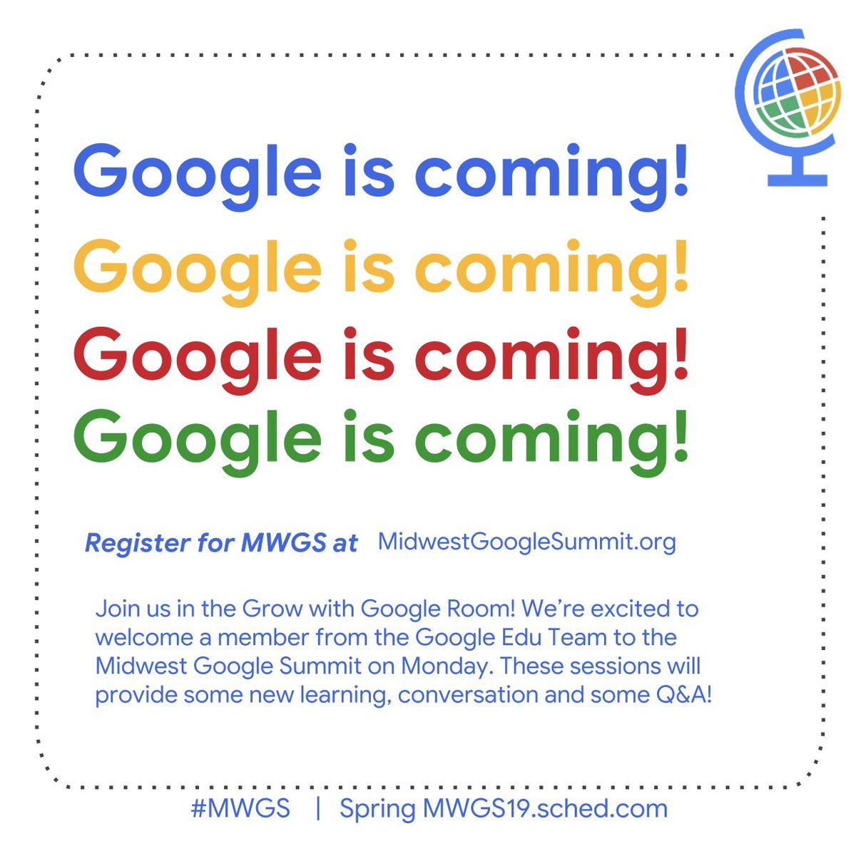One week from today! RT if you’ll be joining us for #MWGS! #mwgsprizepatrol