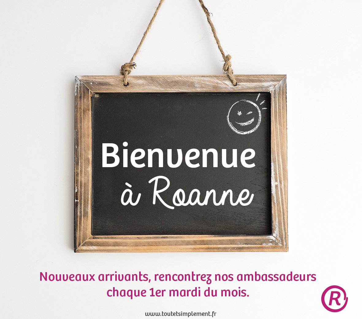 Rendez-vous demain pour l'accueil des nouveaux arrivants roannais  😎😎

📅mardi 4/03 à 19H  
📍au bateau Poco Loca à #Roanne

► Info :  toutetsimplement.fr/actualites/act…