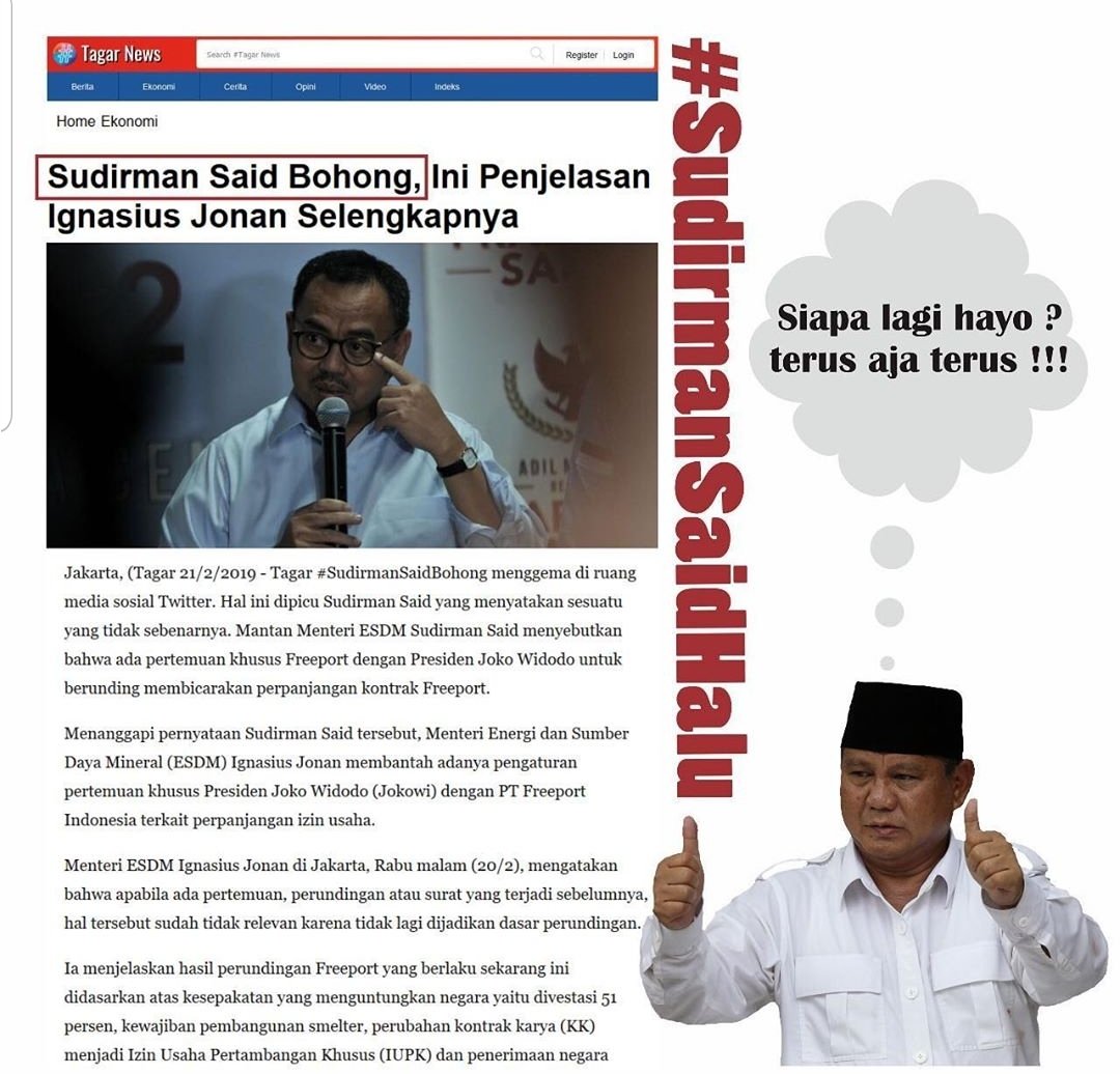 Zafira86642433's tweet photo. #sudirmansaidhalu #trending #trendingtopic #jokowikerja #jokowikerjaNyata #Joker #JokowiLagi #01IndonesiaMaju #pilpres2019 #pemilu2019 #pemiludamai #pemiludamai2019 #capres2019 #cawapres2019 #caprescawapres2019 https://t.co/ods5iGrz9W