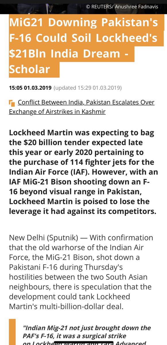 Guri_THE_leo's tweet image. India’s vintage MIG-21 (bison) flown by superhero pilot Wg Cdr Abhinandan chased a Pak F-16 that intruded into INDIAN territory and brought it down in flames. Ground fire brought down the brave pilot n his plane. #lazyreporting #fakenews #shame