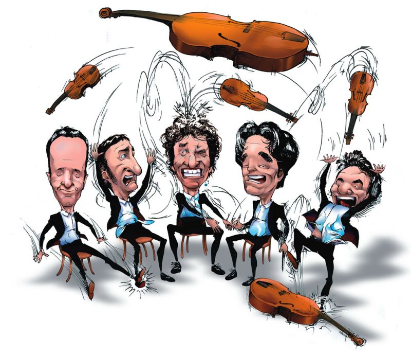 redmade's tweet image. Quintetto Bislacco in concerto 🎶🎵🎻
Walter Zagato e Duiliio Galfetti, violino
Gustavo Fioravanti, viola
Marco Maria Radaelli, violoncello
Federico Marchesano, contrabbasso
Archi dell’Orchestra Filarmonica di Torino 

redmag.it/quintetto-bisl…
