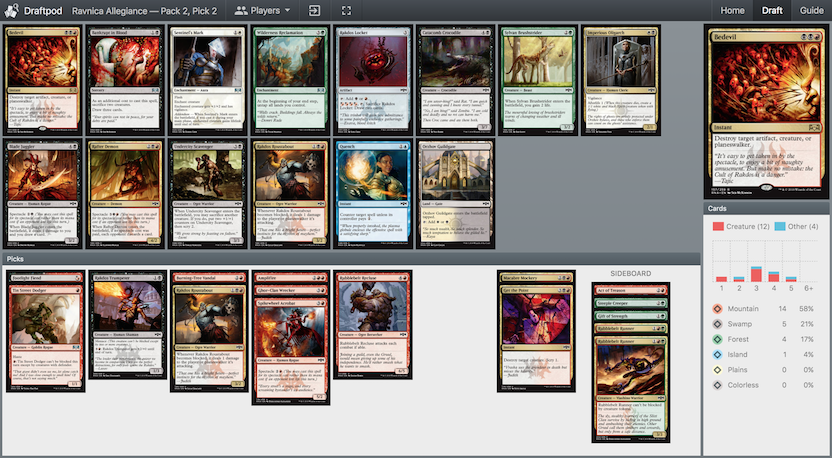 DraftpodMTG's tweet photo. Draftpod, a new draft simulator for #MTG 
https://t.co/CSOshkCh5n https://t.co/jqeI9YZ72b