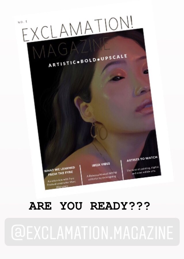 exclamation_mag's tweet photo. Debuting this Friday 🔥🔥🔥
#exclamationmagazine #fashion #music #art #entertainment #style #musician #musicians #artist #artists #magazine #magazines #editorial #Trending #trendingnow #NewMusic #musicnews #fashionleaders #artistsontwitter #upscale #designer #luxury #bespoke https://t.co/6QNtd9rP05
