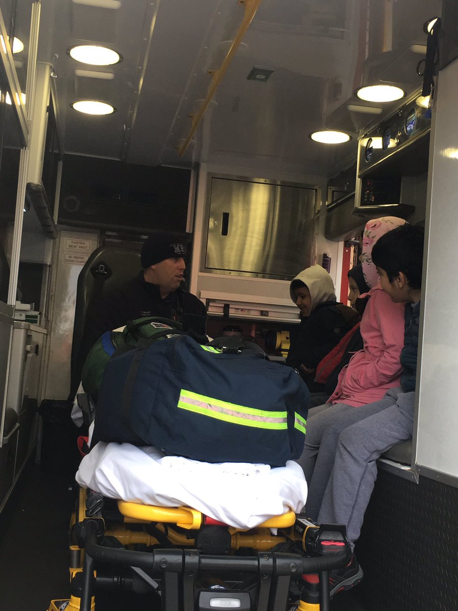 EllisSoars's tweet photo. Getting a tour of the fire vehicles 🚒 🔥 🚒 #local2598. https://t.co/gFsmzCMk59