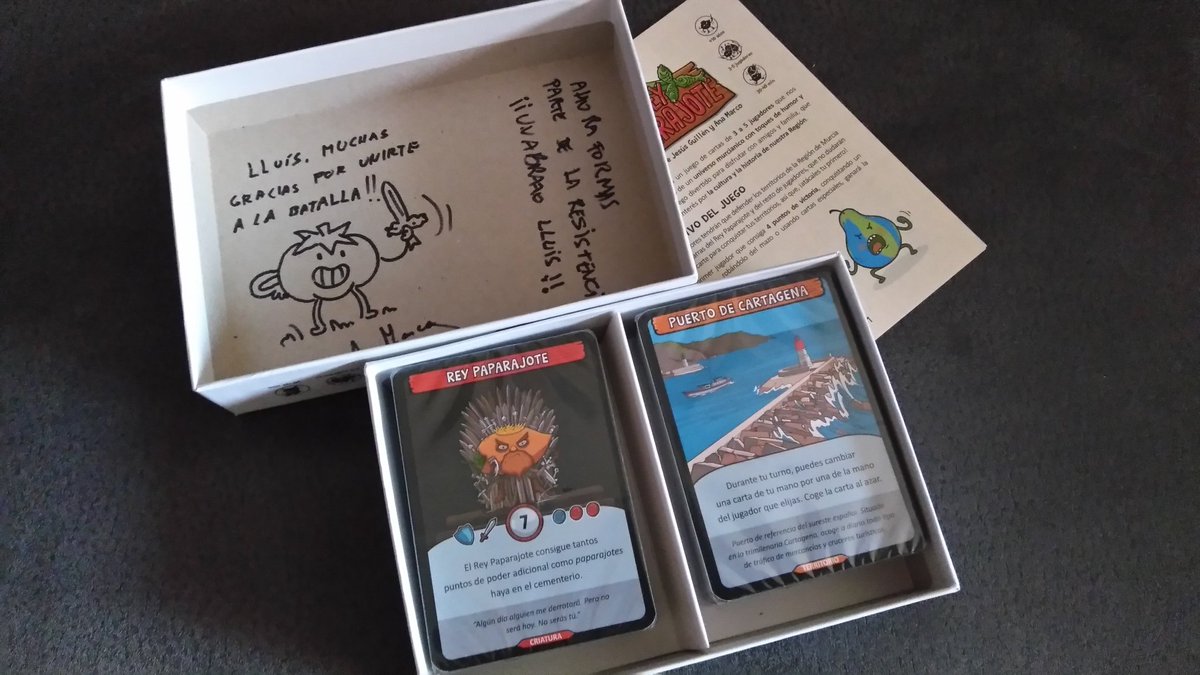 ¡Logro desbloqueado! Conseguir una copia firmada del <a href="/reypaparajote/">Rey Paparajote</a> .