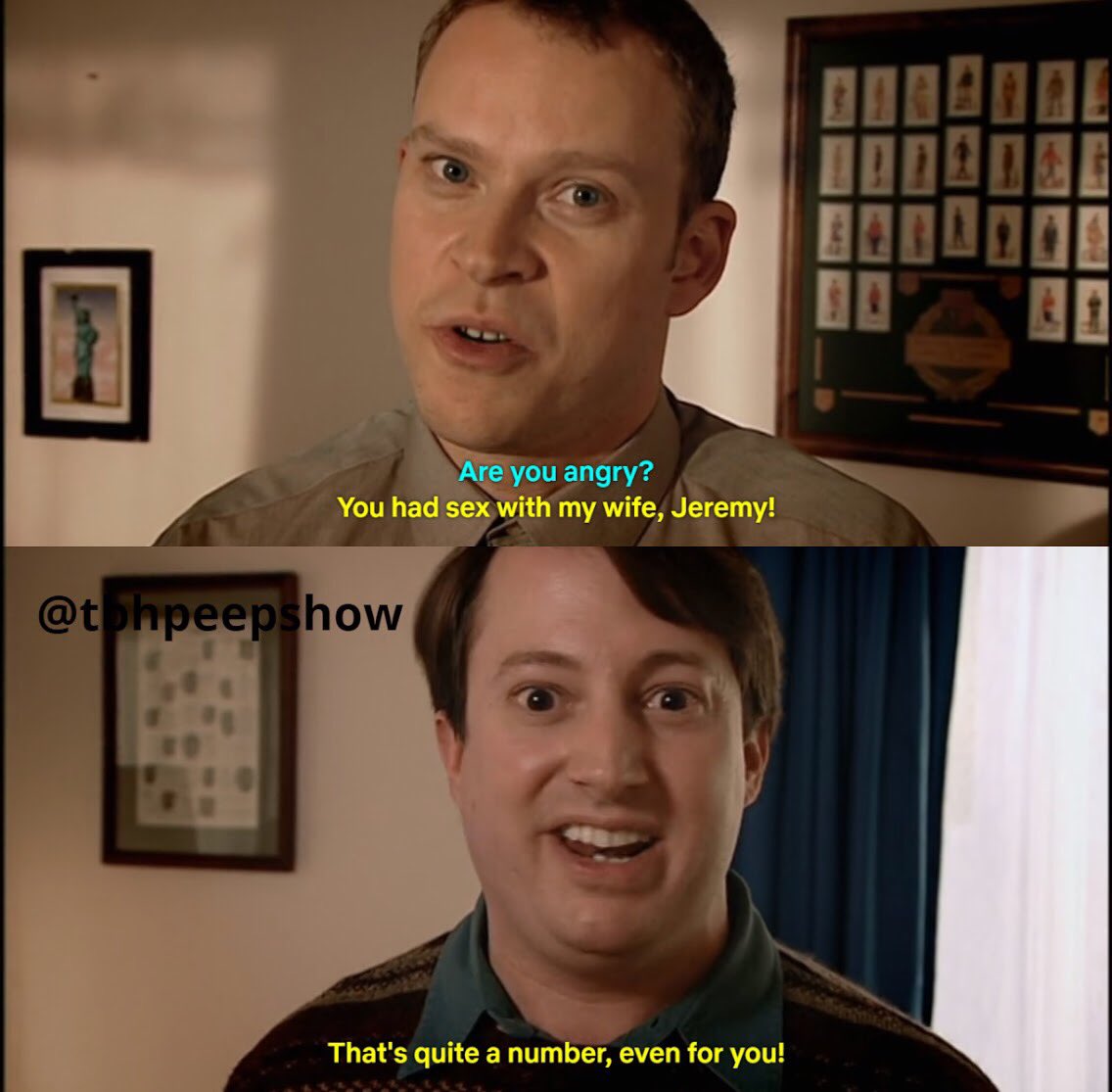 Peep Show Reacts on X