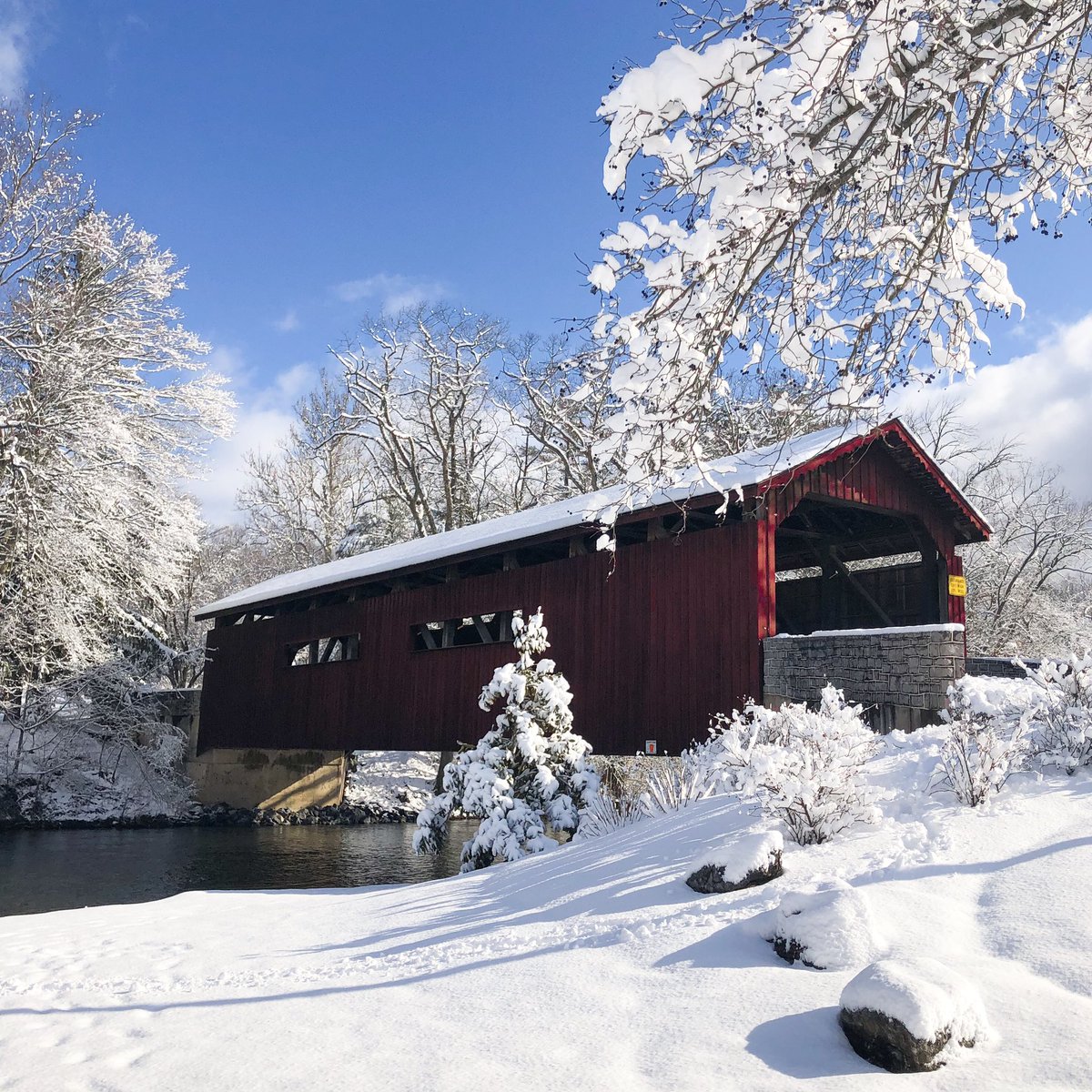 messiah_univ's tweet photo. It’s a sunny & snowy Monday here on campus! Are you loving this beautiful winter landscape or do you have spring fever? ☀️❄️ #WinterAtMessiah #MessiahSnow https://t.co/rqze2HGOMe