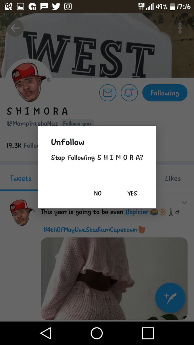 Oscar_da1st's tweet photo. #Mampinthsa lets unfollow this Nebethon and also block https://t.co/R5r0FQRlqB