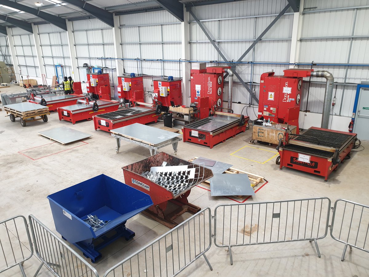 deck_joint's tweet image. Deck Joint has completed its move into new custom built premises. This allows a drive to increase production and sales whilst providing a pleasanter working environment. More efficient, quieter machines add impetus to an ongoing sales drive.
@cut_swift 
@SiderosEngineer