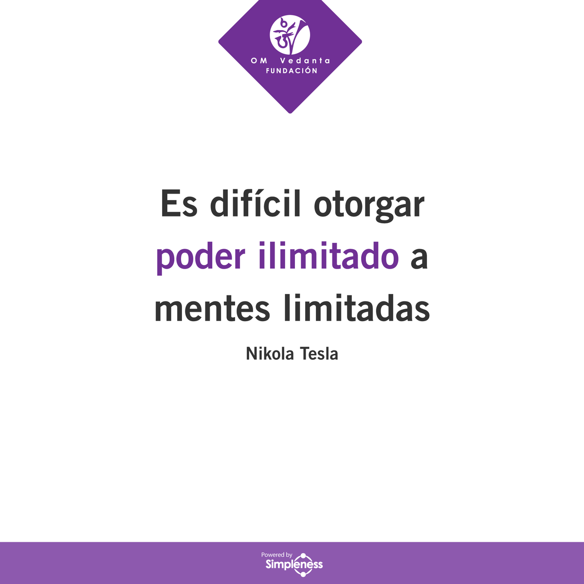 OMVedanta's tweet photo. El día que despierte la consciencia del poder ilimitado de la mente, cambiará por completo la forma de ver al mundo.

Hazlo #simpleness #Conócete #Descúbrete y vive una #vidasaludable, una #vidaplena. https://t.co/OxbYs0V2cK