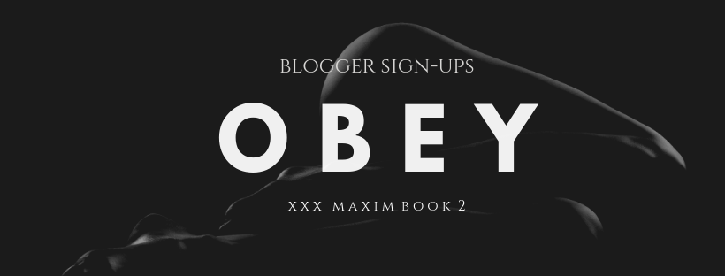 lanasky101's tweet photo. Are you a blogger, bookstagrammer or reviewer interested in helping with the release of Maxim Book 2, Obey?

Blogger Signups: https://t.co/4QG1i5RFQz https://t.co/14qzIX1Pce