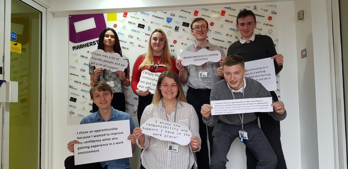 AlexApprentices's tweet image. It&apos;s National Apprenticeship Week and our ALEX #apprentices have given us their reasons behind why they chose to take up an apprenticeship! 👐🏼🗨️  #NAW2019 #FireItUp