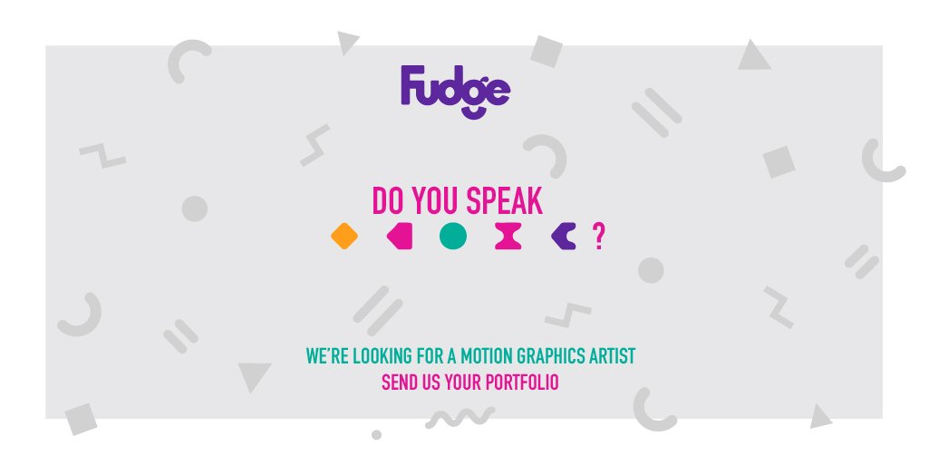 fudgeanimation's tweet photo. Oo, another opportunity! 🔦 👀 📣

https://t.co/qRvcRe9uRh

#motiongraphics #animator #hiring #midweight #growing https://t.co/XZ1VUsEOHo