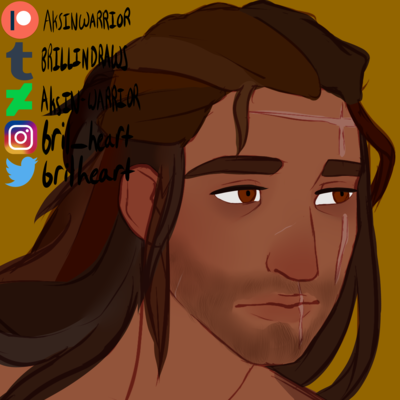 bril_heart's tweet photo. a gladio to match yesterday's iggy #DailyDoodle https://t.co/eoVrDvU9EG