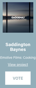 Chief_Weasel's tweet photo. Our work with @saddbaynes for @gaggenau has been shortlisted for the Branded Content category of @Creativepool Annual 2019. It would be HUGELY appreciated if you would vote for it. Go on...

Here's the film: https://t.co/FOUtgoy5N2
Here's the vote: https://t.co/y8fJ9zHsp9 https://t.co/OtaDIADklv