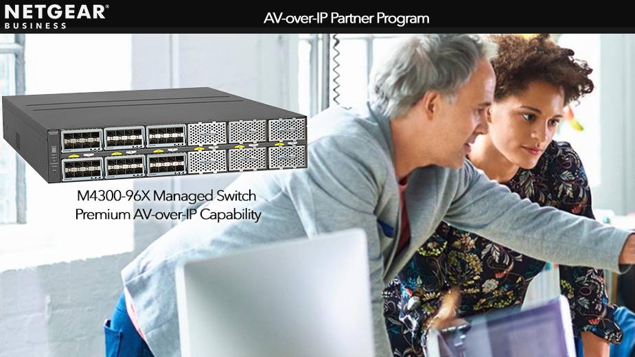 NETGEAR's tweet image. The @NETGEAR Partner Program for #AVoverIP Switches gets you the best prices,  support and more for you and your customers. #AVTweeps community.netgear.com/t5/Pro-AV-over…