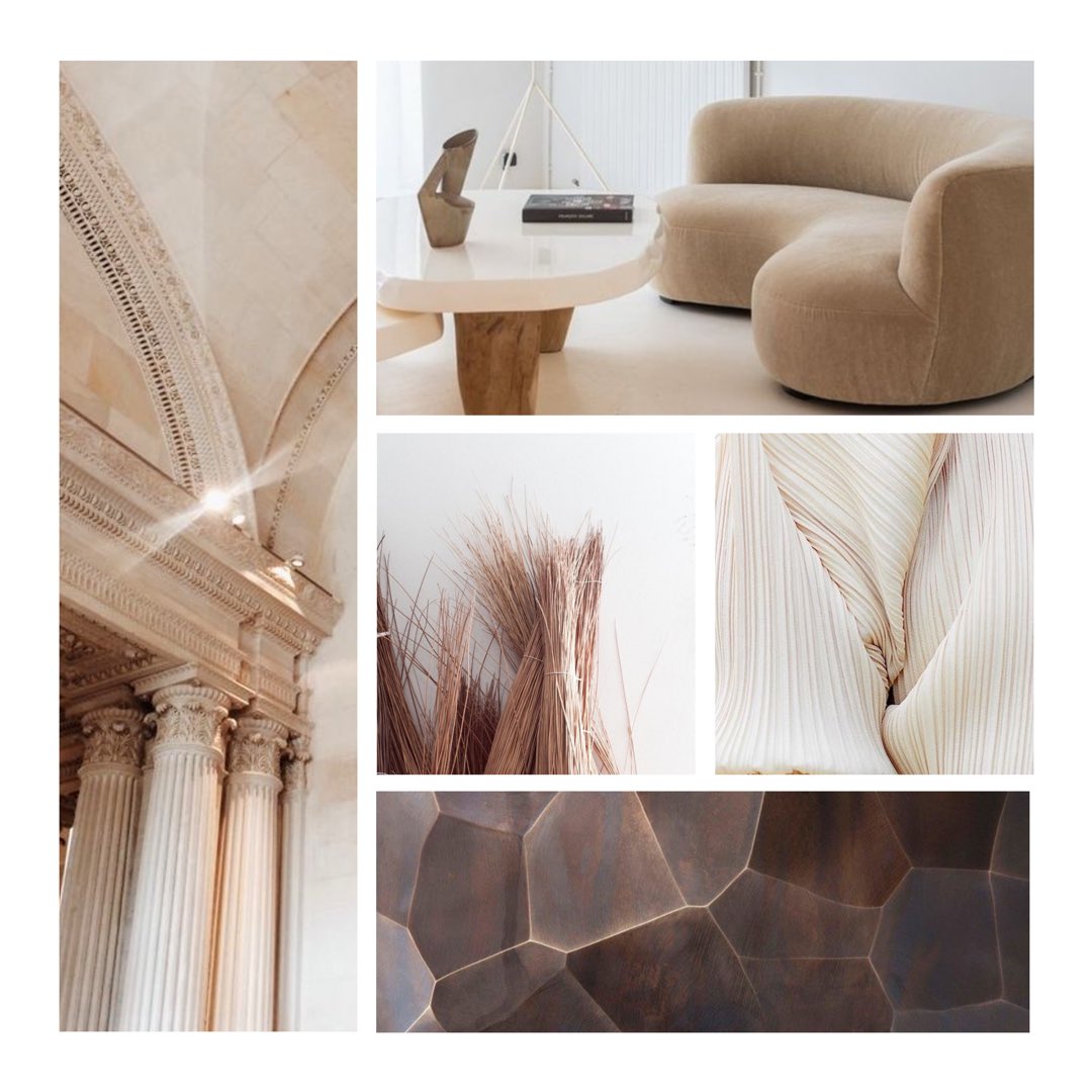 // M O O D B O A R D  M O N D A Y

Warm hues are a big trend for interiors in 2019. Taupe tones are being used in soft furnishings, art and finishes to add warmth, depth and richness to existing interiors with a cool palette.

📷 : @brassandroseinteriors