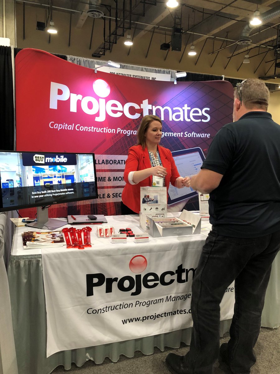 Projectmates's tweet photo. Calling all retailers! Projectmates is here in #Dallas at the #SPECSShow #SPECS2019. We're here to help answer any questions you may have on choosing a Construction Management Software. Visit Booth #928 to say Hello! #ProjectManagement #ConstructionManagement #ConstructionExperts https://t.co/Xyc4c6PDwo
