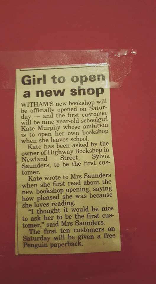 SmurphK8's tweet photo. When I was 9 I wanted to own a bookshop evidence attached...#NCW2019 https://t.co/fLjr4uHOAI