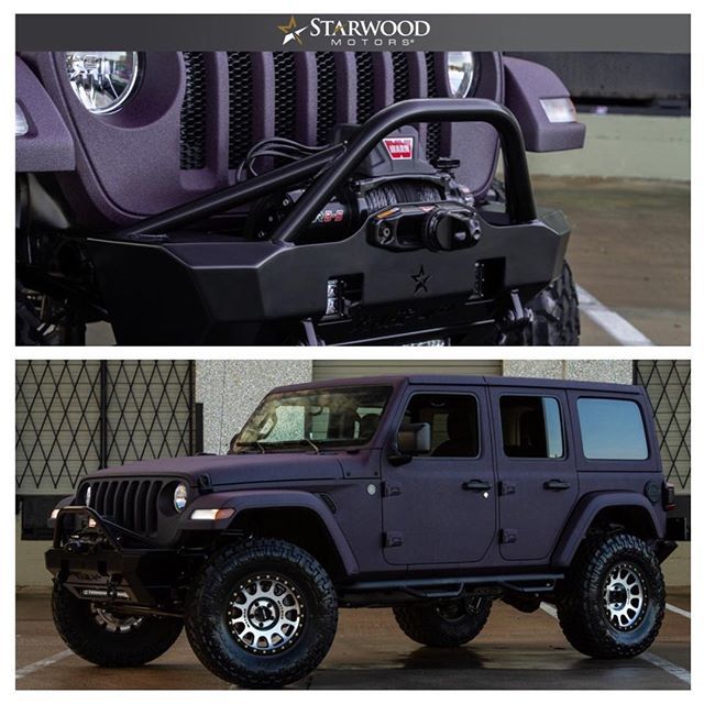 We showed this Jeep getting sprayed “Merlin Purple” signature finish in our booth last week and LOTS of folks wanted to see the final product! So here it is! Ready to get sprayed?! Call 800 # in bio for quotes! #StarwoodMotors #StarwoodCustoms #StarwoodP… ift.tt/2IQN5A0