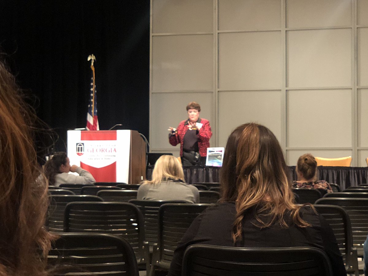 jennsaine's tweet photo. @JCSchoolSystem gifted teachers having fun at @GAGCGifted with amazing speakers that are challenging our thinking about #GiftedEducation #CreativeTeaching #EngagedLearning! @rickwormeli2 @carolyncoil #GiftedGA https://t.co/aGz1Q6lPlz