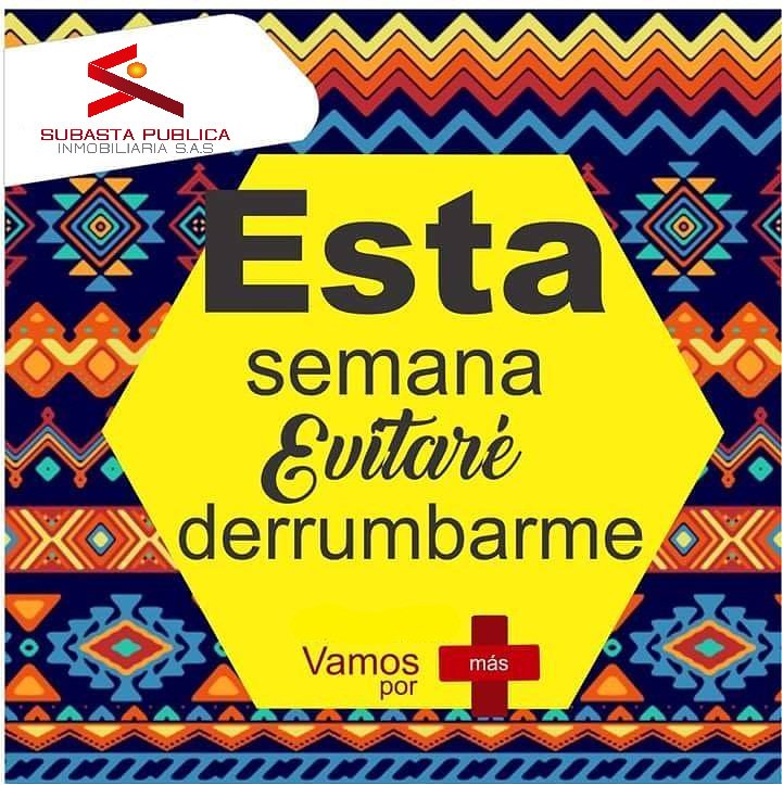 SubastaP's tweet image. Buenas tardes, les deseamos una excelente semana. Feliz lunes.
#Colombia #FelizLunes #EnSubastapublicaInmobiliariaVamosPorMás #Cali