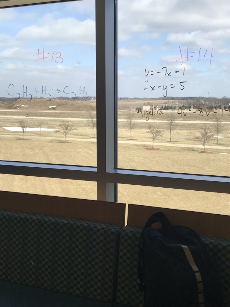 115yms's tweet image. Awesome learning activity today combining balancing equations in science with math class.  Take a spin on the wheel when you have correctly completed 5.  #whatifyms #mathscience #sciencemath