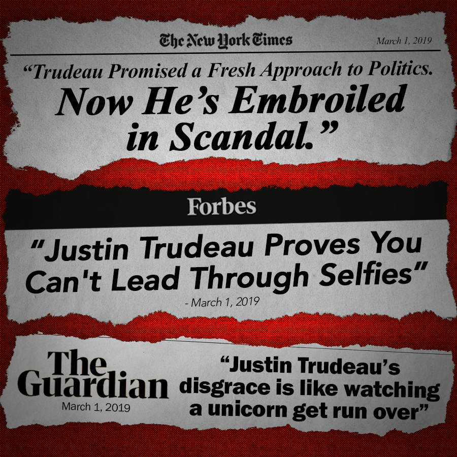 Justin Trudeau makes international headlines

#cdnpoli