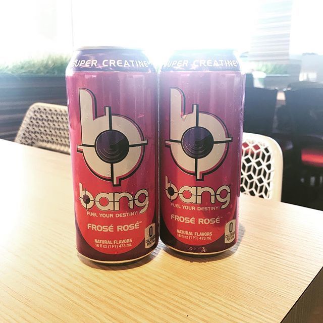tuhlir3524's tweet photo. Frose’ Rose’ now available! Stop in and pick one, two or 10 up! 1304 Riverside Blvd. Monday-Friday 7am-7pm and Saturday’s 8am-12pm #bangenergydrink #STBFITNESS #STBFIT #fitness #exercise #mbscthrive https://t.co/9bpBfSCCnA