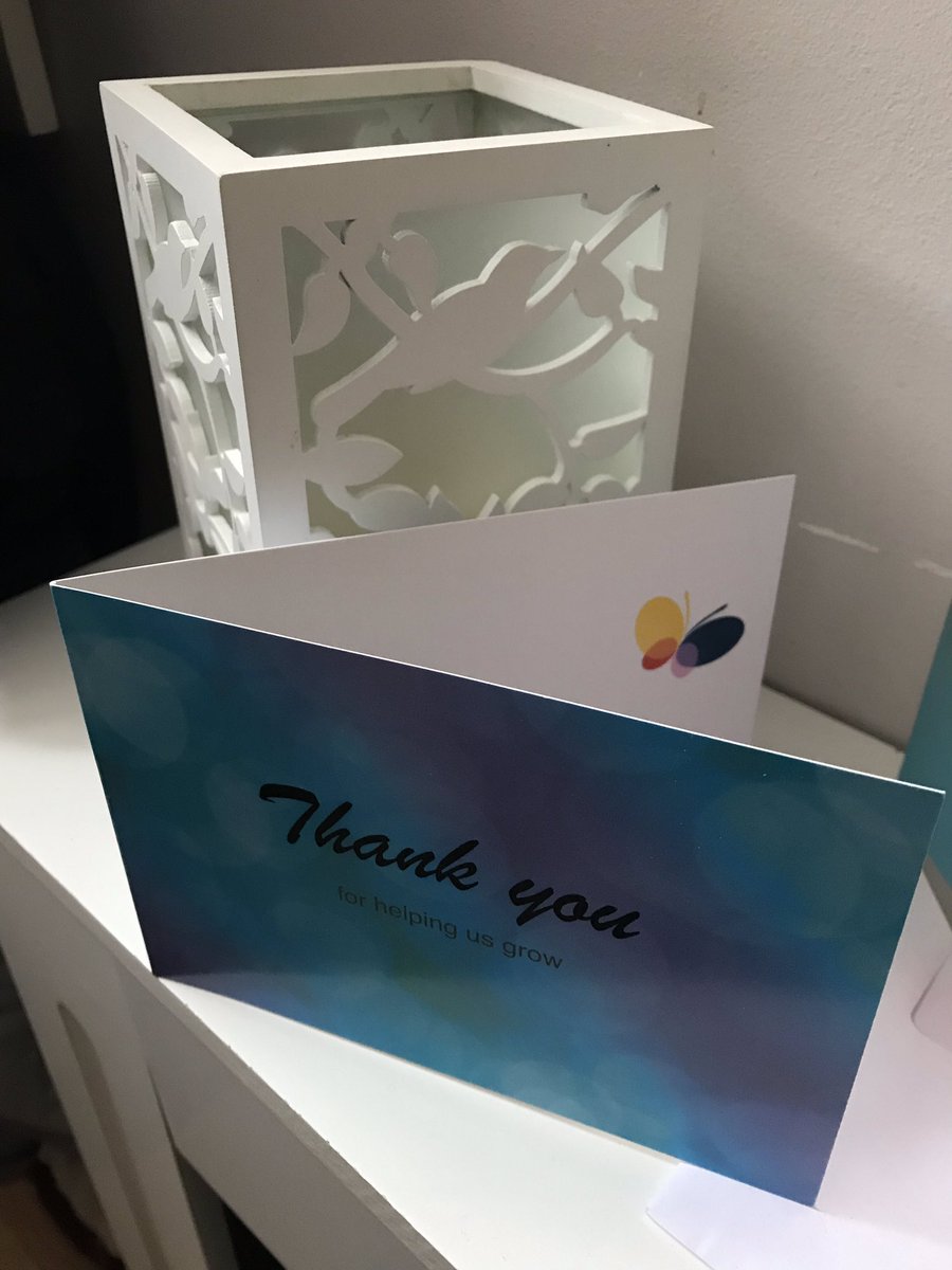 CotesandTrees's tweet photo. Thank you @Wouldntchangea1 for the thank you card received in the post today. https://t.co/lz47DhKFOC