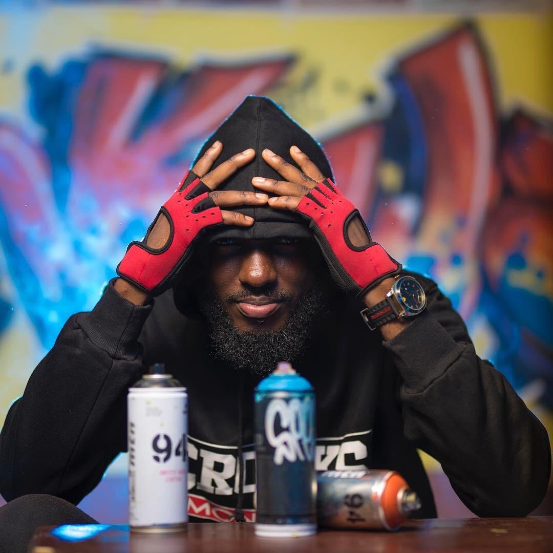 money_geta's tweet photo. One of the best Graffiti artists in Ghana @iam_skyscraper coming through for the live Graffiti spray painting  can’t miss it. All happening this Wednesday @BaseCafeGH . 6th of March. https://t.co/kHTcPpdsv6