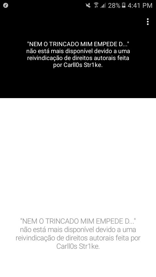 Tomei Strike fake Não sei oque fazer Si pude ajuda

MEU VÍDEO não tem nada conteúdo  autorial 
youtu.be/WgqaQ5hRS_8

 <a href="/YouTubeBrasil/">YouTube Brasil</a> <a href="/YouTube/">YouTube</a> <a href="/YoutuberTEAM/">Youtuber™</a>