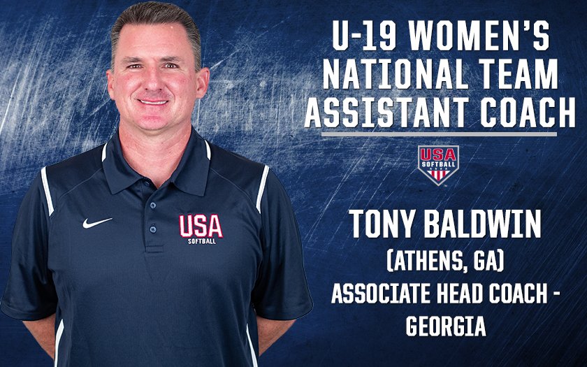 USASoftball's tweet photo. #USASoftball announces U-19 Women's National Team coaching staff! ๐บ๐ธ
Tony Baldwin, Cindy Ball-Malone and Tim Walton will join Head Coach Heather Tarr in 2019.
More ๐ฐ ยป https://t.co/x5VOor1Euv https://t.co/cCfOW8ph7C