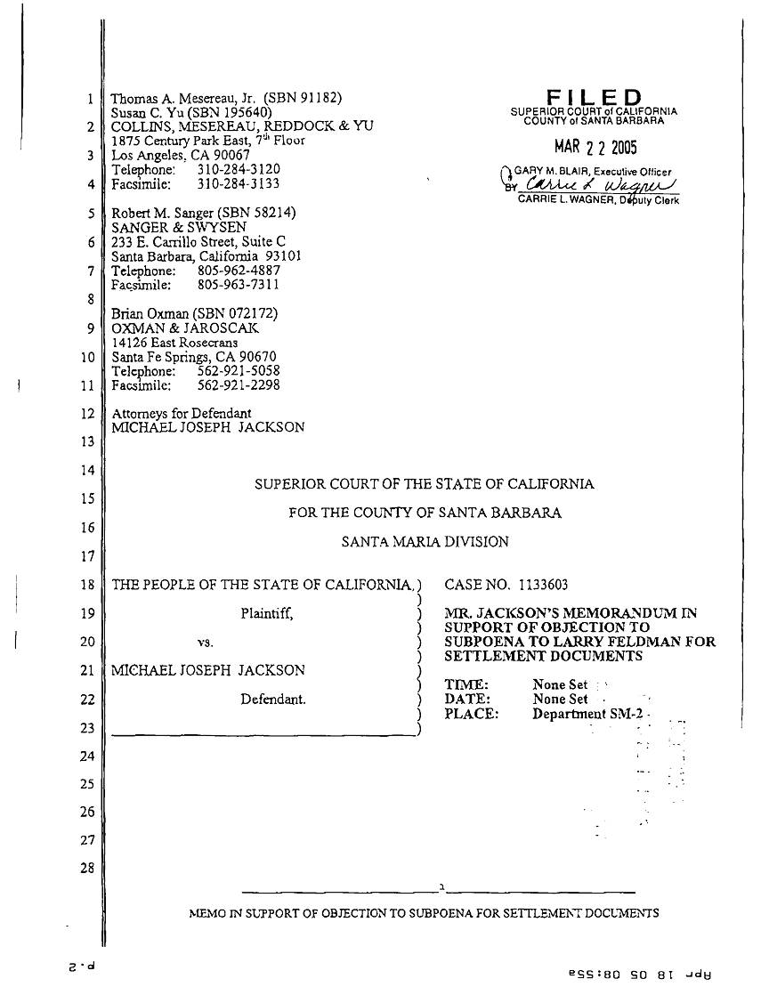 It's true?! Insurance paid 93 settlement. I didnt pay any attn.Memo in Support of Objection To Subpoena for Settlement Documents:"The insurance carrier negotiated and paid the settlement, over the protests of Mr. Jackson and his personal legal counsel" #leavingneverland @cnn