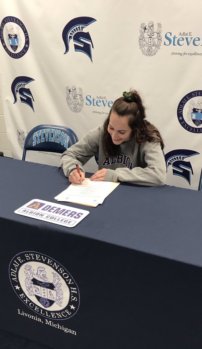SoccerSHS's tweet photo. Congrats to Haley Demers on her commitment to play next year at Albion College. Haley is our 2019 team captain and plays club soccer for the Michigan Hawks. https://t.co/U4rDH8yYXN