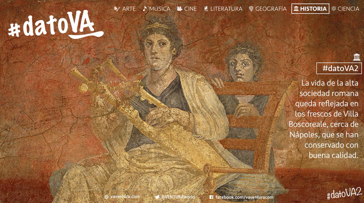 perezventura92's tweet photo. Gracias a los frescos de Villa Boscoreale, cerca de Nápoles, hemos aprendido mucho sobre la vida de la alta sociedad romana #datoVA https://t.co/s5aenFqss8