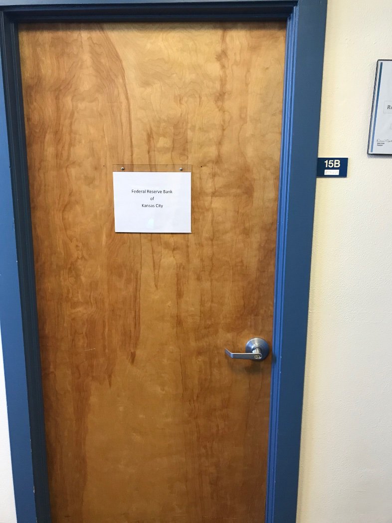 Good luck to all those Hawks interviewing today with the <a href="/KansasCityFed/">Kansas City Fed</a>!